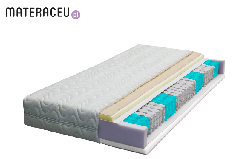 Materac kieszeniowy PURSEN 3LATEX UNO 3MEMORY